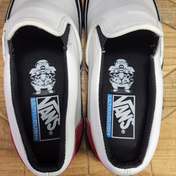 Vans Chris Cosentino CHEF Slip-On White Ultracush Made For The Makers M7.5 / W9 - Picture 10 of 13